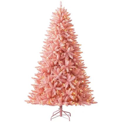Pink Frost Christmas Tree