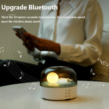 Moon Landscape Bluetooth Speaker & Night Light