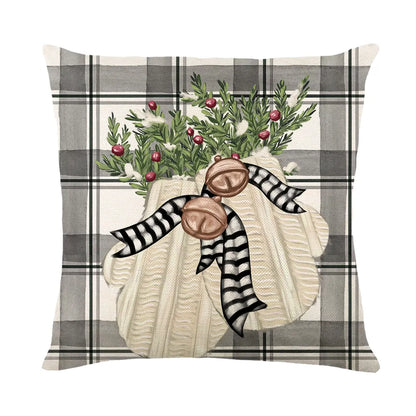 4 Pcs Christmas Cushion Covers