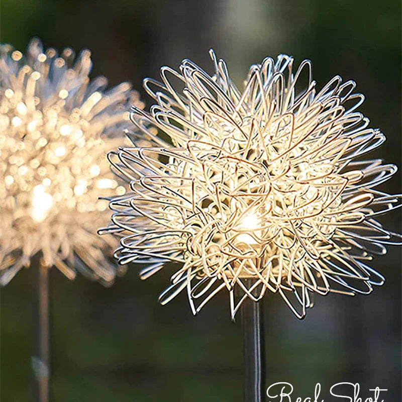 LED Solar Dandelion Flower Ball Lights