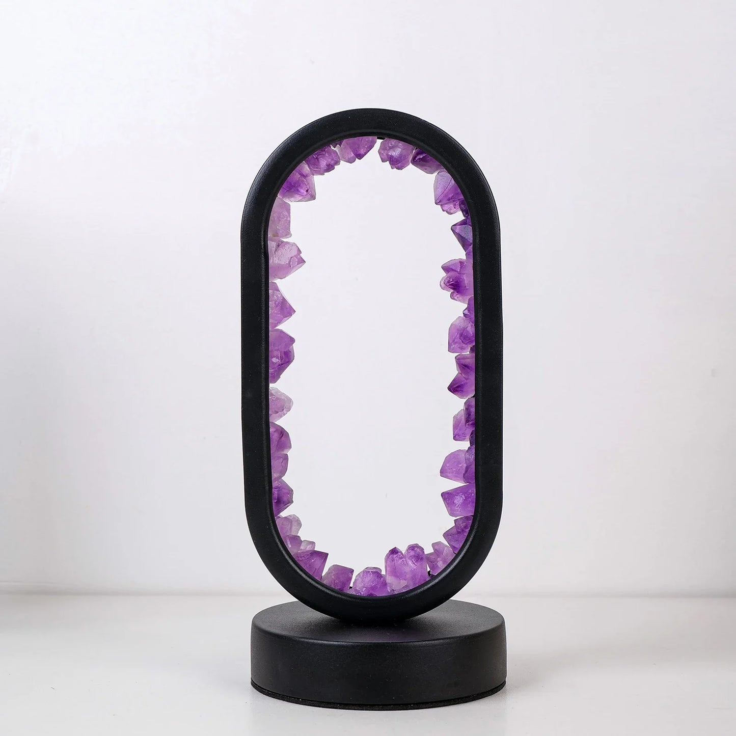 Natural Amethyst Oval Night Light