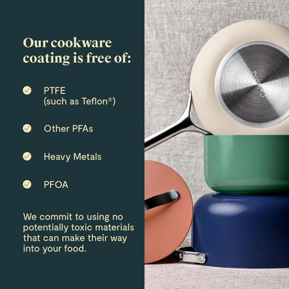 8-teiliges antihaftbeschichtetes Kochgeschirr-Set
