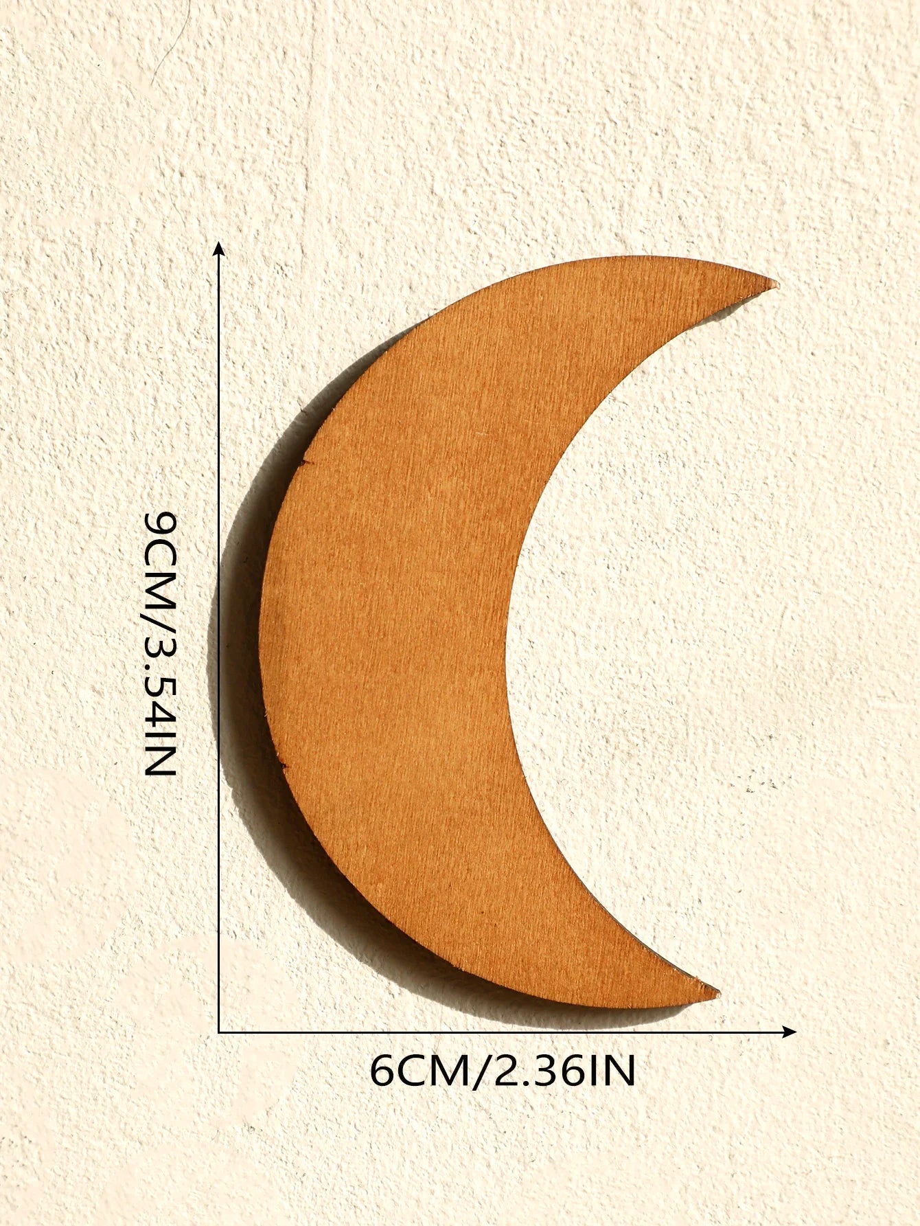 Suspension murale phases de la lune avec vase en verre