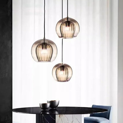 Nordic Double Glass Pendant Light