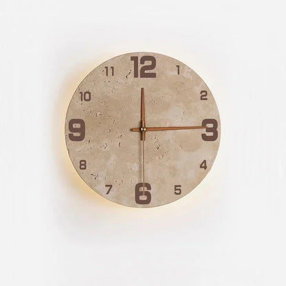 ChronoGlow LED Wall Clock Sconce