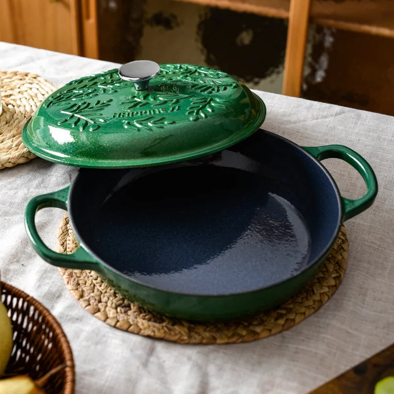 AuraDutch™ Enameled Cast Iron Dutch Oven