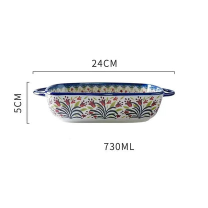 Blooming Garden Baking Dish