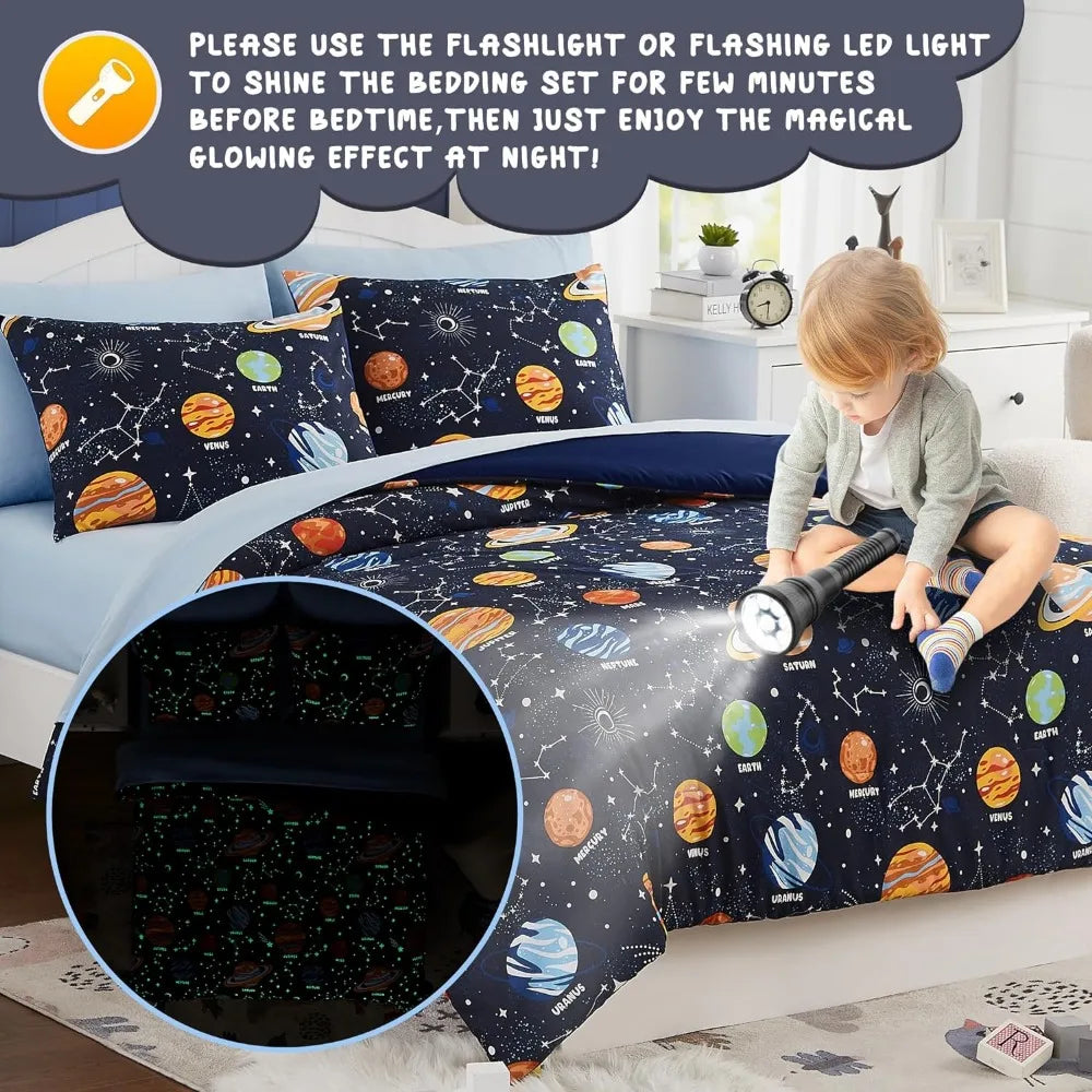 Planets and Constellations Full Bedding Set