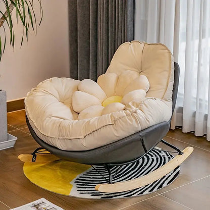 Rocking Lazy Eggshell Chair