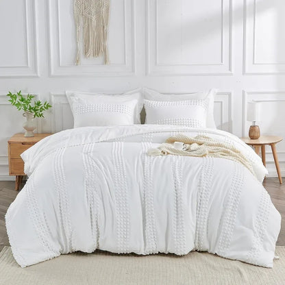 Conjunto de cama tufado Boho