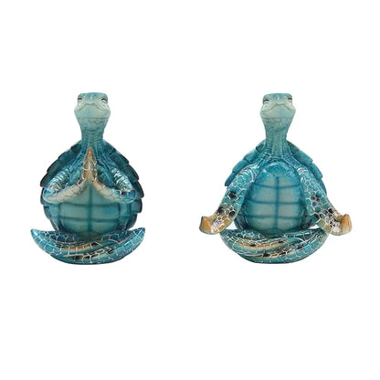 Sea Turtle Meditation Figurine