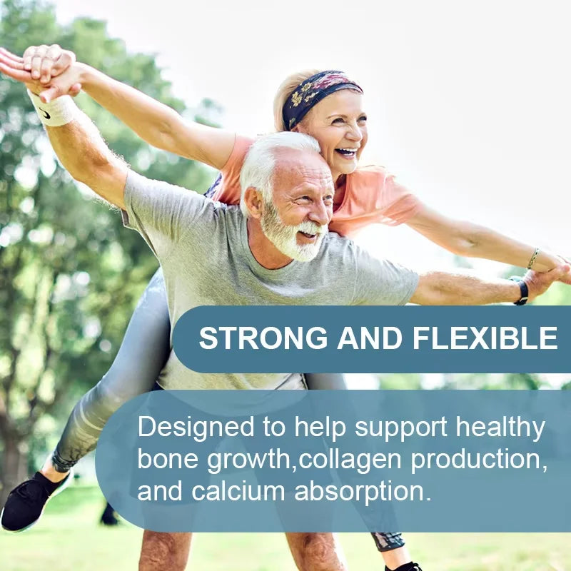 Collagen Bone Capsules with Plant Calcium & Magnesium