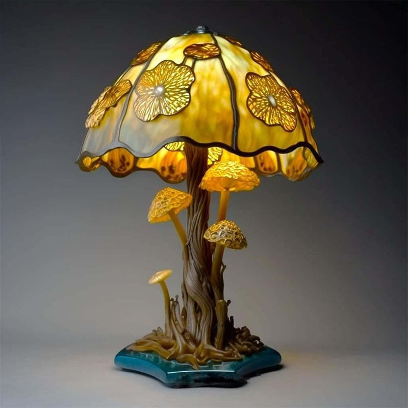 Fairy-Tale Mushroom Table Lamp