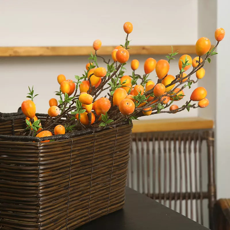 Artificial Citrus Fruit Branch