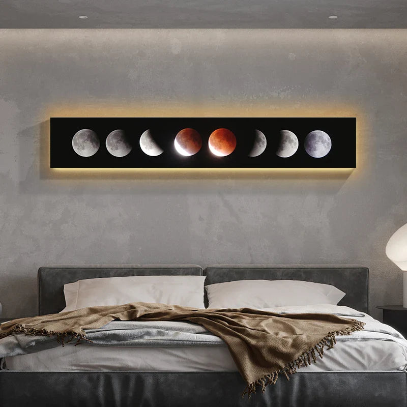 Luminus Moon Phases Wall Art