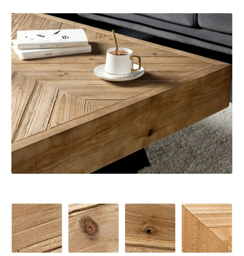 American Solid Wood Coffee Table