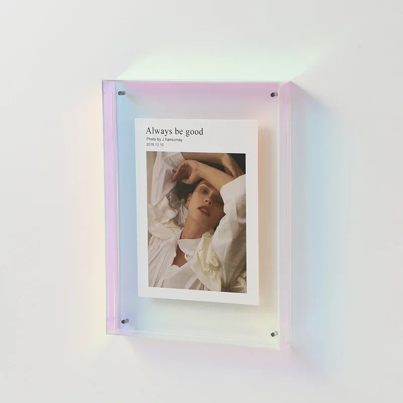 Double Sided Acrylic Photo Frame