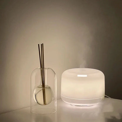 Transparent Glass Aromatherapy Diffuser Bottle