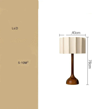 Solid Wood Table Lamp
