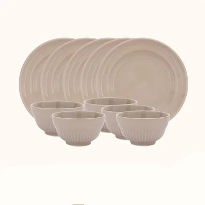 Cream Colors Dinnerware Set