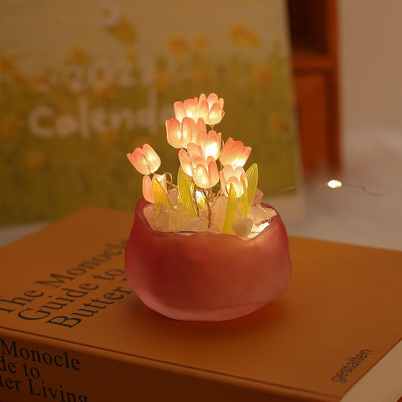 DIY Eternal Tulip Night Light