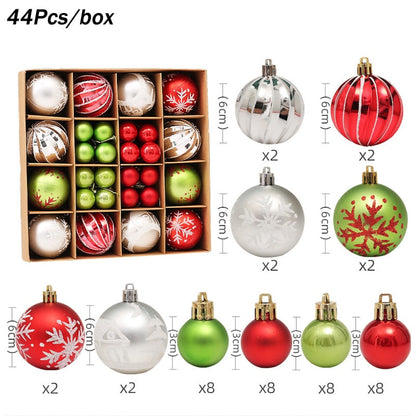 Mixed Colors Christmas Ball