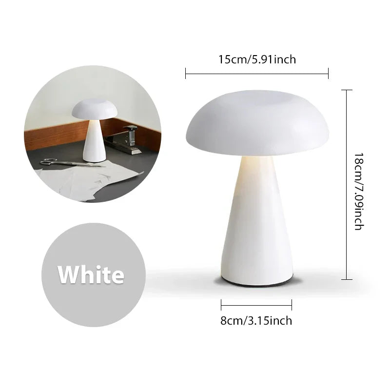 The Aura Mushroom Lamp