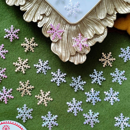 Artificial Christmas Snowflakes Confetti