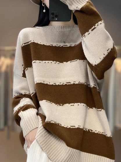 Lana Cashmere Knitted Sweater