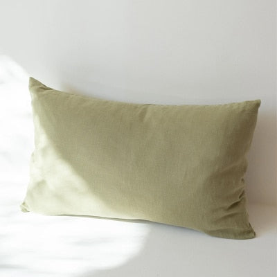 Pure Linen Throw Pillow Cases