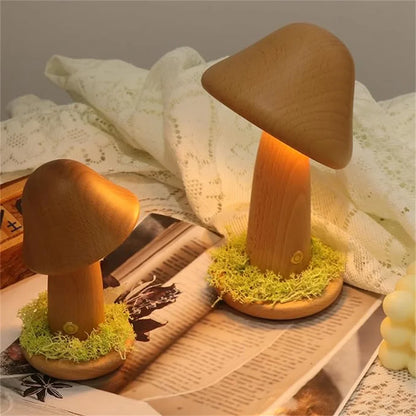 Lampe champignon enchantée