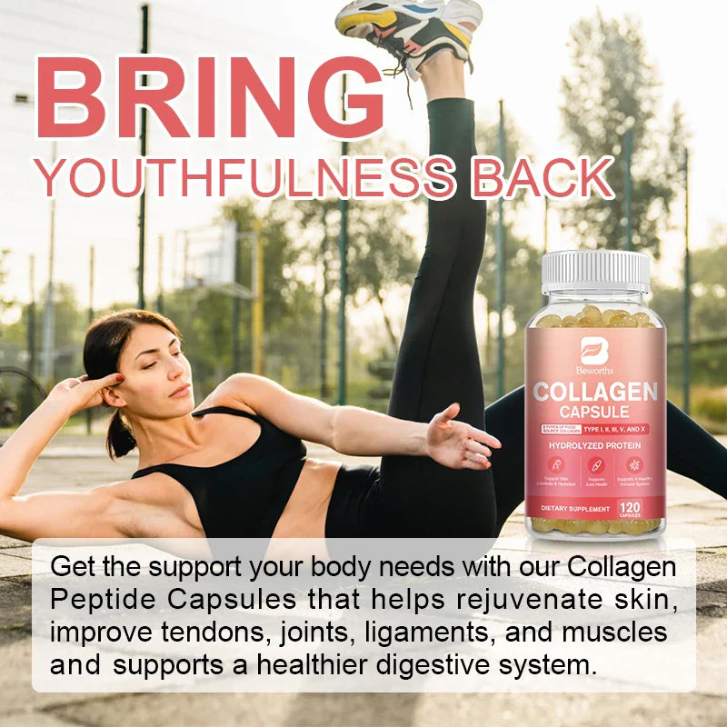 Advanced Collagen Capsules for Skin & Joints