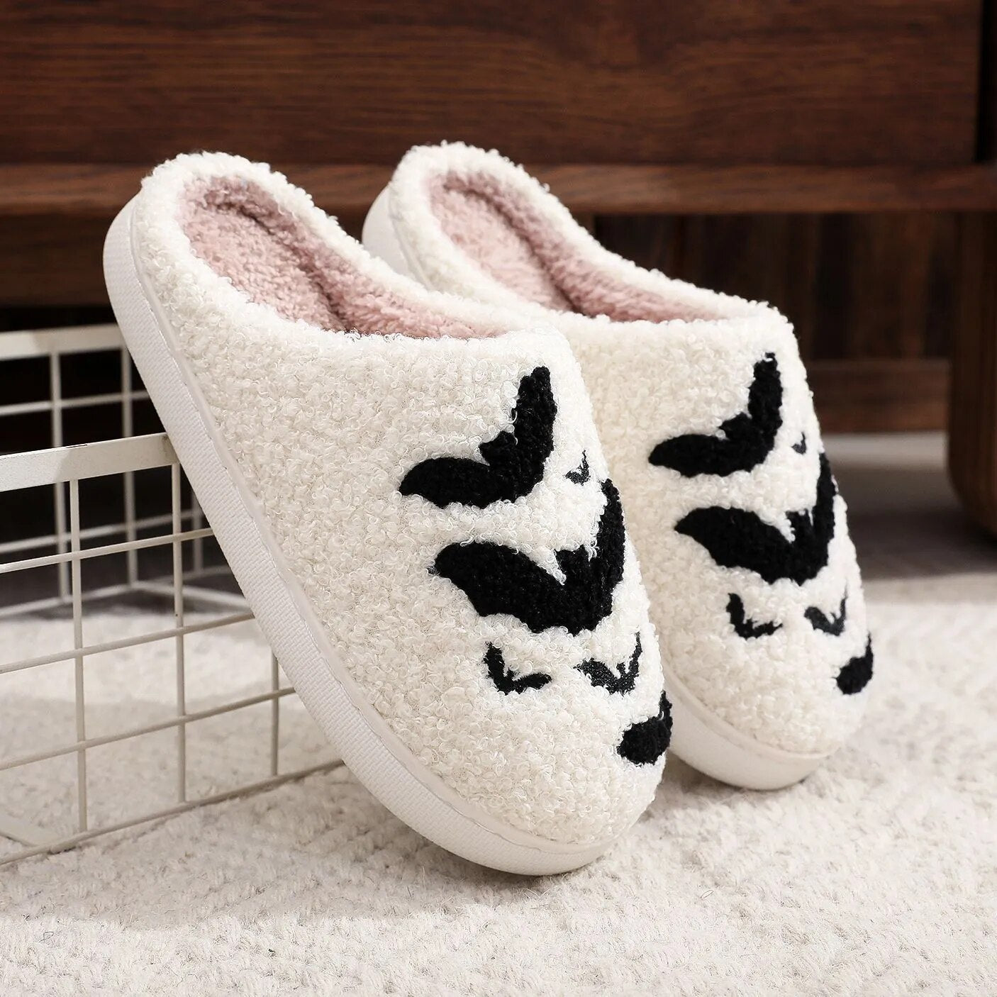 Pumpkin Halloween Slippers