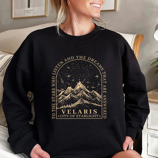 Sweat-shirt Velaris City of Starlight