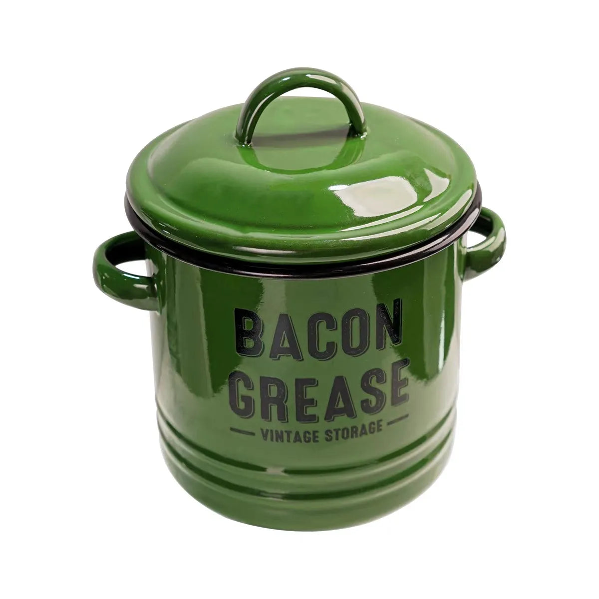 Pots de stockage de graisse de bacon