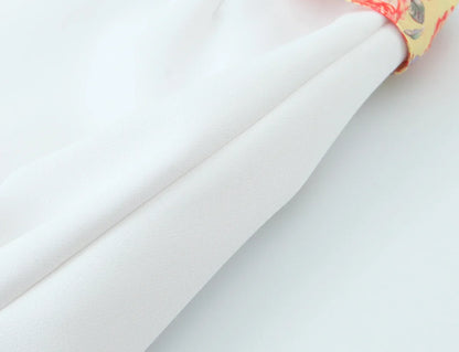 SILKROYA Scarf Belt Shorts