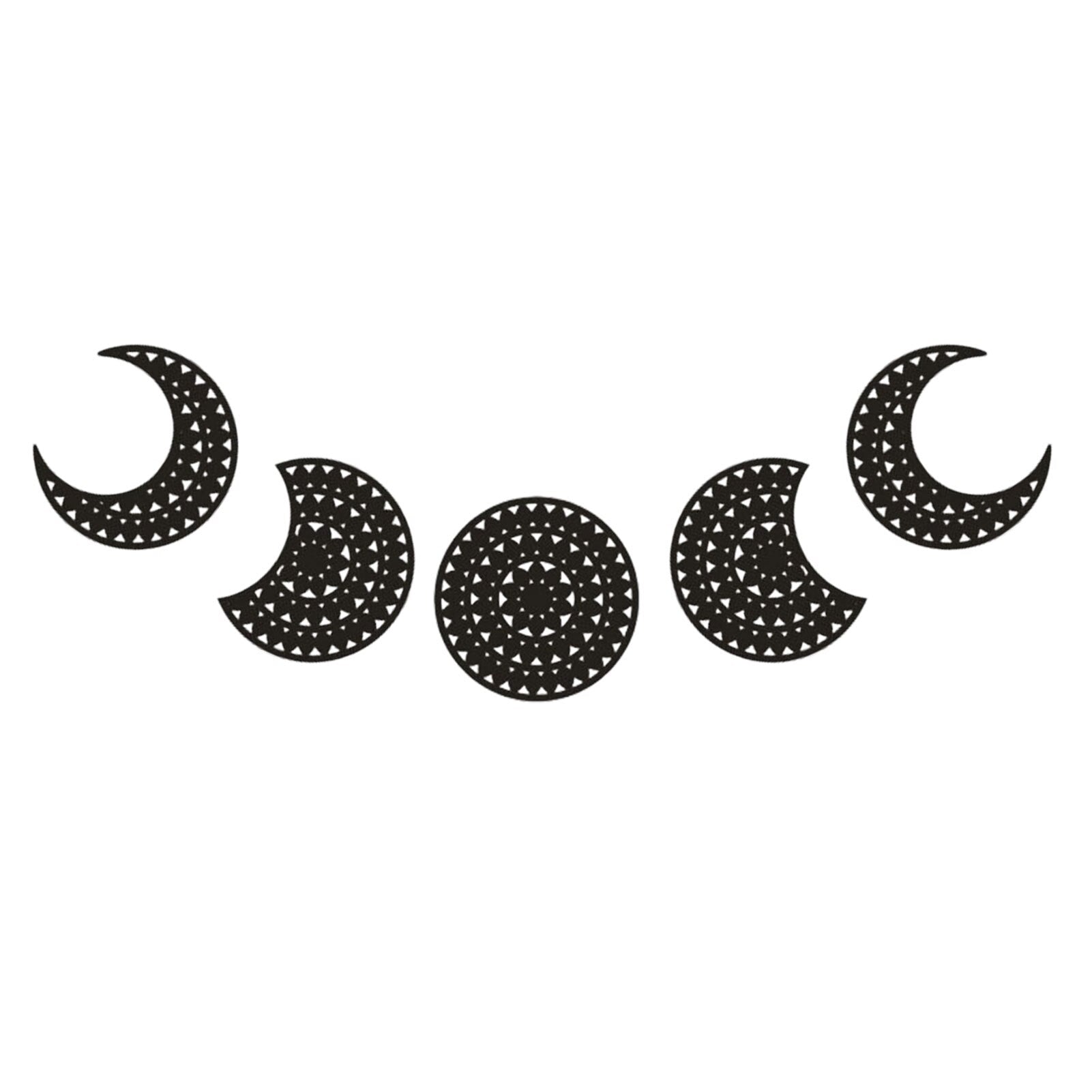 Moonphase Wall Decor Set