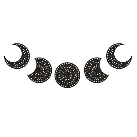 Moonphase Wall Decor Set