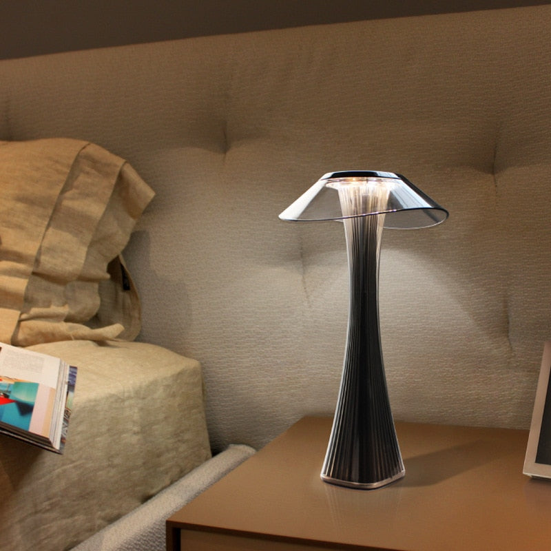 Acrylic Cordless Nordic LED Table Lamp