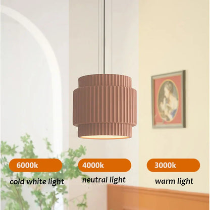 Cream Color Ceiling Light