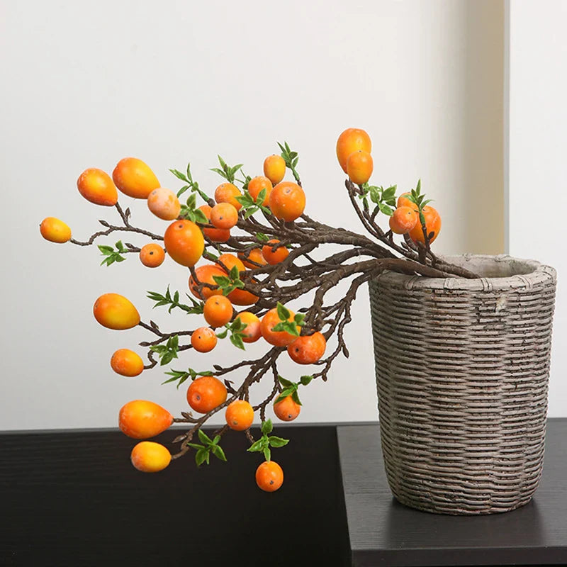 Artificial Citrus Fruit Branch