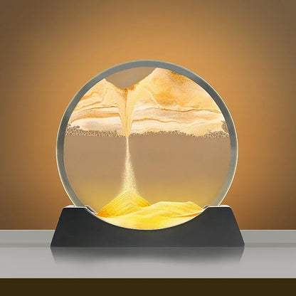 Moving Sand Table Lamp