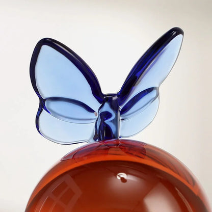Modern Glass Butterfly and Planet Ball Ornaments
