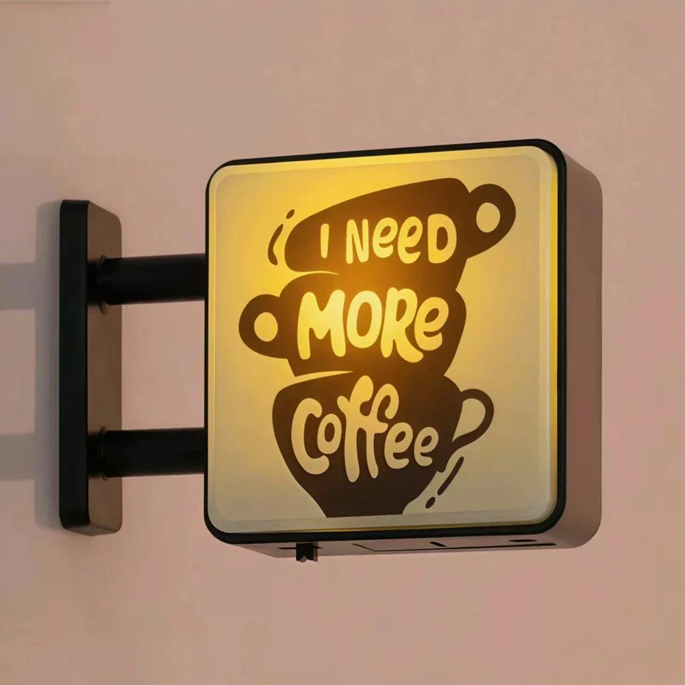 Creative Magnetic Luminous Lightbox Fridge Magnets