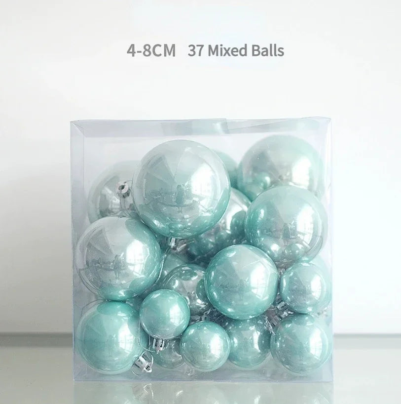 Pearl Christmas Balls Tree Decor