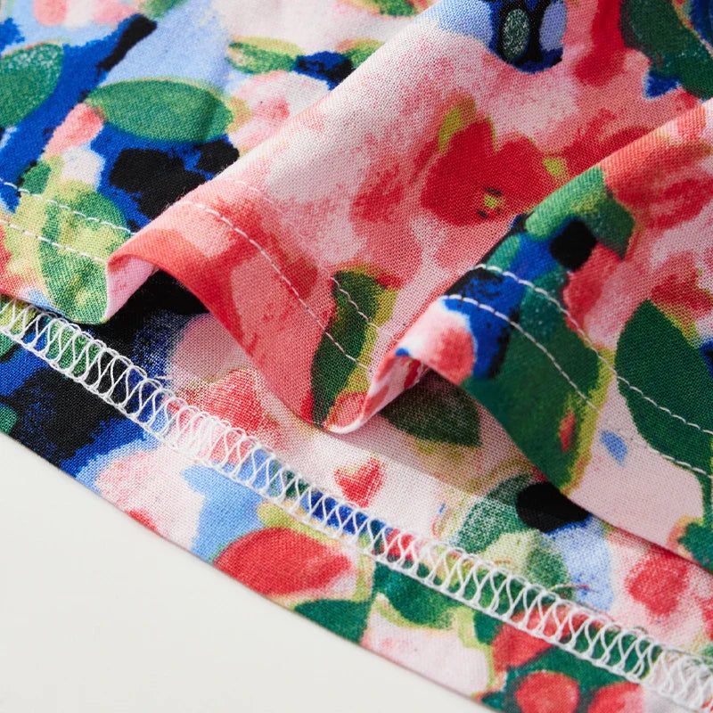Viscora Floral Check Shorts