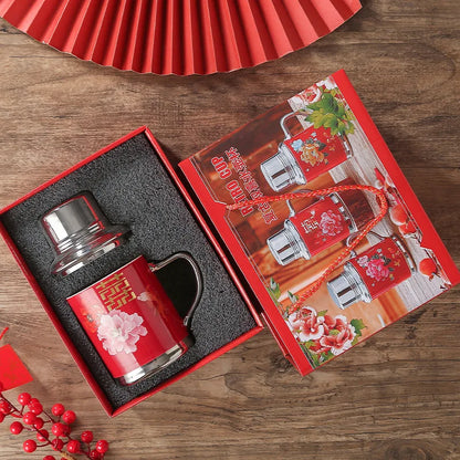 Thermos chinois vintage