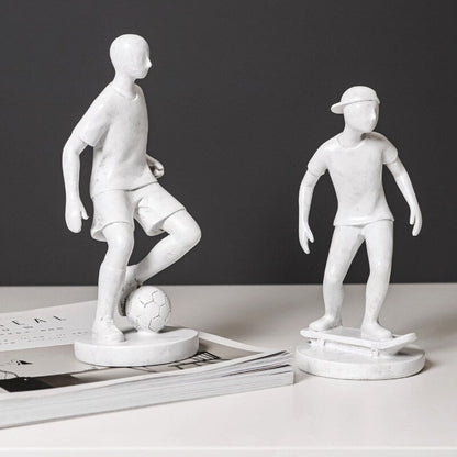 Dynamic Sports Player Figurine