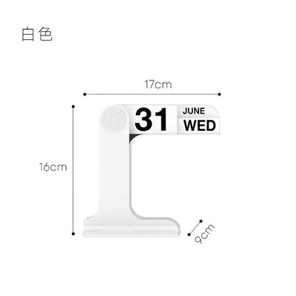 Modern Flip Desktop Calendar