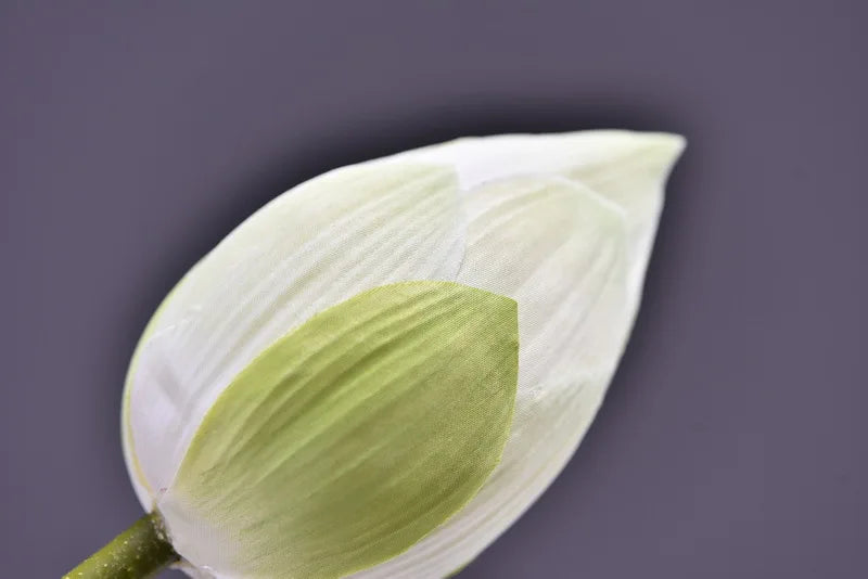 Flor de capullo de loto artificial